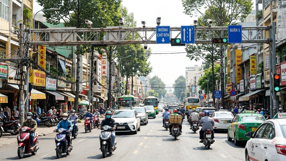 Đội CSGT Chợ Lớn phạt nguội hơn 5.400 trường hợp: Các lỗi cần tránh - Thầy Hoàng, Khoa Đào Tạo Lái Xe Khôi Việt Quận 3
