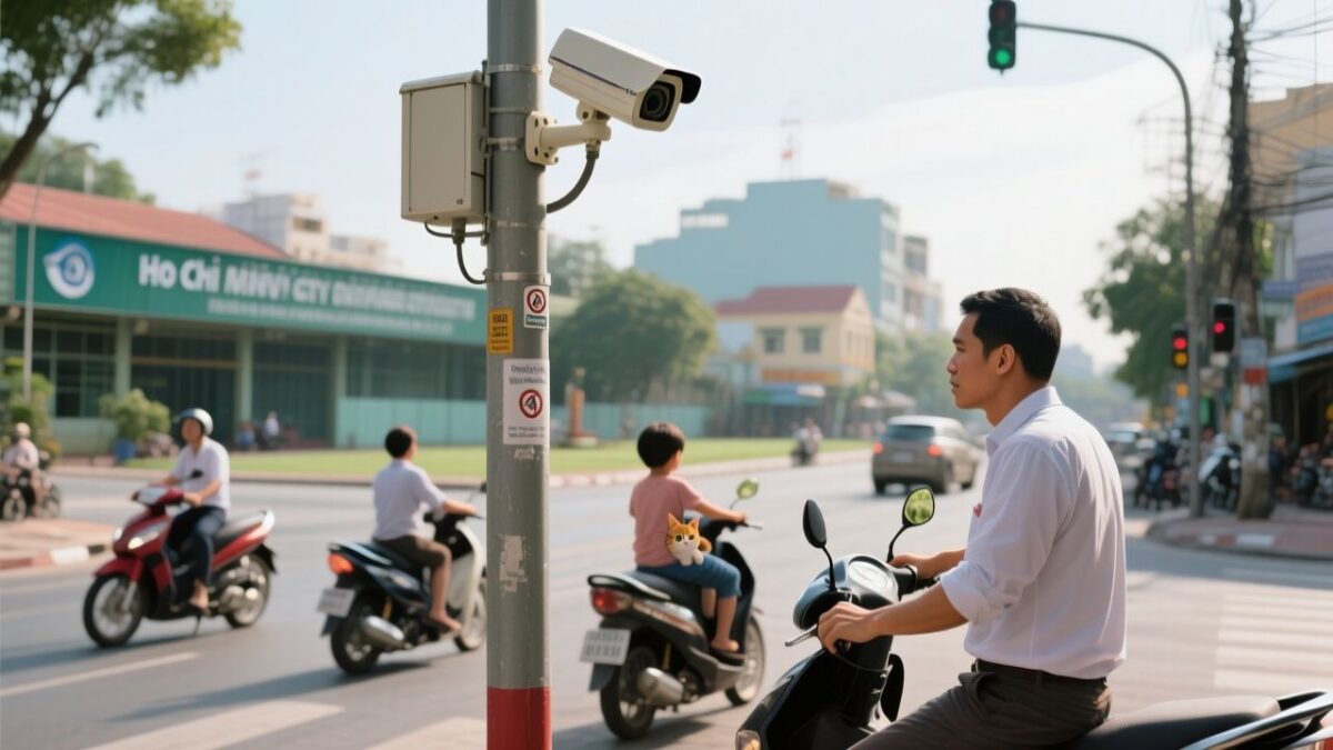 CSGT TP.HCM phạt nguội xe máy: lưu ý cho học viên - Thầy Hoàng, Khoa Đào Tạo Lái Xe Khôi Việt Quận 3