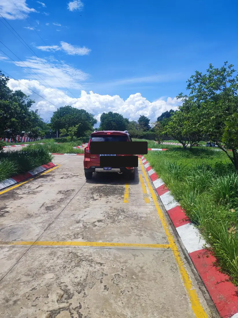 Hình ảnh học lái xe thực tế