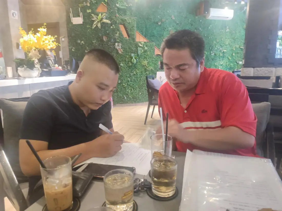Hình ảnh học lái xe thực tế